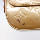 LOUIS VUITTON Monogram Vernis Malibu Street Bag Noisette M91506 LV Auth 145614-14