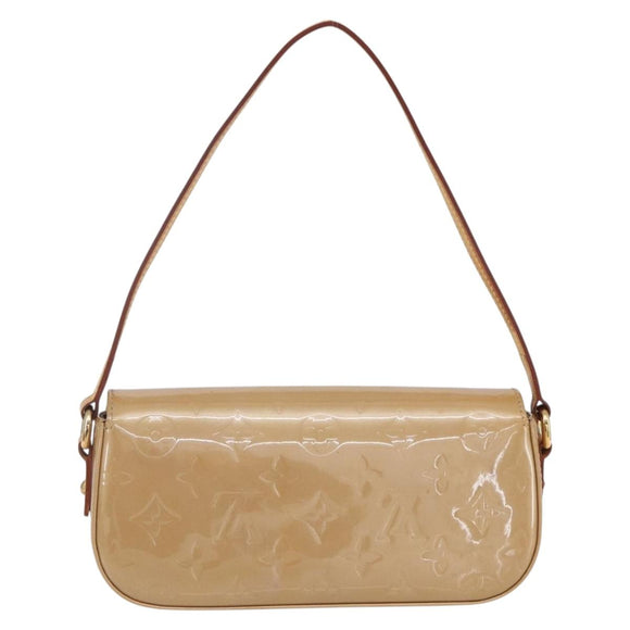 LOUIS VUITTON Monogram Vernis Malibu Street Bag Noisette M91506 LV Auth 145614