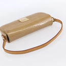LOUIS VUITTON Monogram Vernis Malibu Street Bag Noisette M91506 LV Auth 145614-7