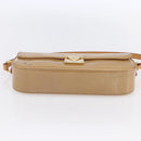 LOUIS VUITTON Monogram Vernis Malibu Street Bag Noisette M91506 LV Auth 145614-9