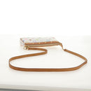 LOUIS VUITTON Multicolor Pochette Accessoires Pouch White M92649 LV Auth 145617A-8