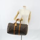 LOUIS VUITTON Monogram Keepall Bandouliere 50 Boston Bag M41416 LV Auth 145618-23