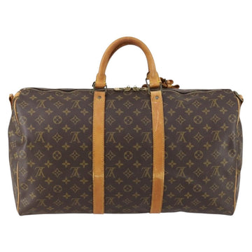 LOUIS VUITTON Monogram Keepall Bandouliere 50 Boston Bag M41416 LV Auth 145618 - 0