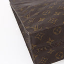 LOUIS VUITTON Monogram Sac Plat Hand Bag M51140 LV Auth 145619-16