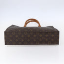 LOUIS VUITTON Monogram Sac Plat Hand Bag M51140 LV Auth 145619-5