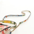 Salvatore Ferragamo Vala Hand Bag Leather 2way Multicolor Gold Auth 145624SAV-15