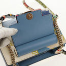 Salvatore Ferragamo Vala Hand Bag Leather 2way Multicolor Gold Auth 145624SAV-21