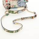 Salvatore Ferragamo Vala Hand Bag Leather 2way Multicolor Gold Auth 145624SAV-8