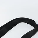 PRADA Shoulder Bag Nylon Black Gold Auth 145625-8