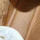 GUCCI Bamboo Backpack Suede Outlet Light Blue Gold 003 2058 9016 Auth 145652-11