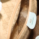 GUCCI Bamboo Backpack Suede Outlet Light Blue Gold 003 2058 9016 Auth 145652-27