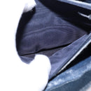 GUCCI GG Supreme Sherry Line Shoulder Bag PVC Navy Gold 72 02 024 Auth 145654-11