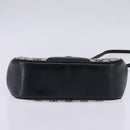 GUCCI GG Supreme Sherry Line Shoulder Bag PVC Navy Gold 72 02 024 Auth 145654-5