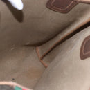 GUCCI GG Supreme Web Sherry Line Tote Bag PVC Beige Red 89 02 003 Auth 145657-19