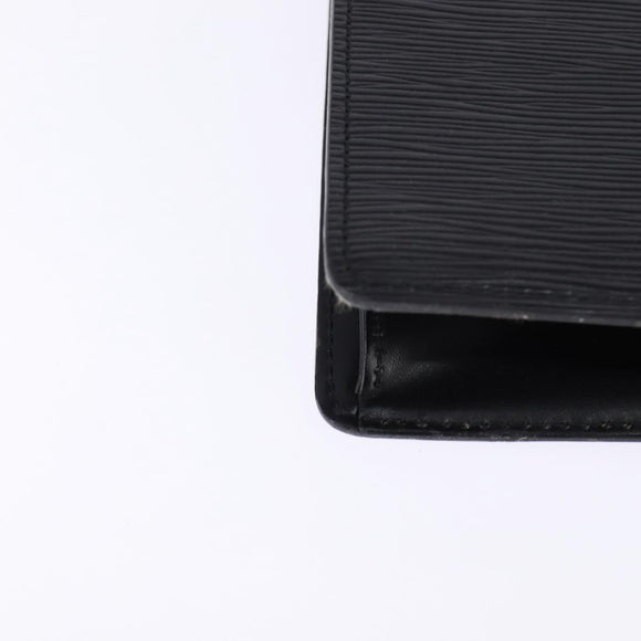 LOUIS VUITTON Epi Sac Plat Hand Bag Black M59082 LV Auth 145660