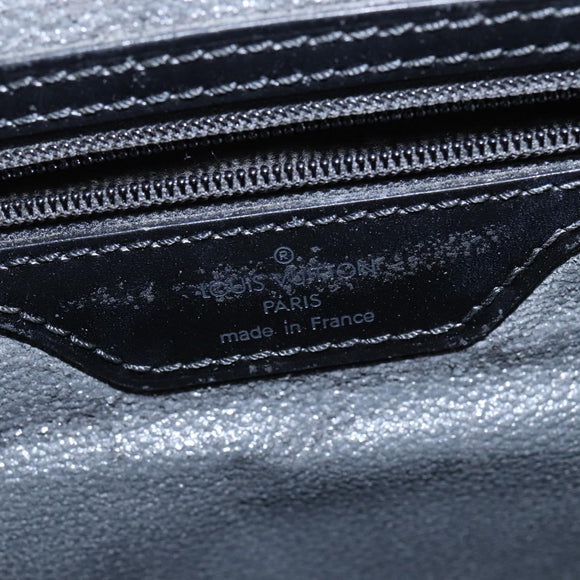 LOUIS VUITTON Epi Sac Plat Hand Bag Black M59082 LV Auth 145660