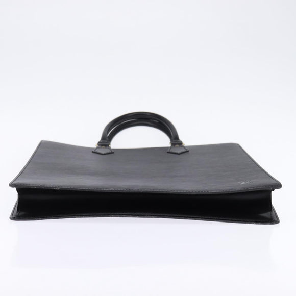 LOUIS VUITTON Epi Sac Plat Hand Bag Black M59082 LV Auth 145660