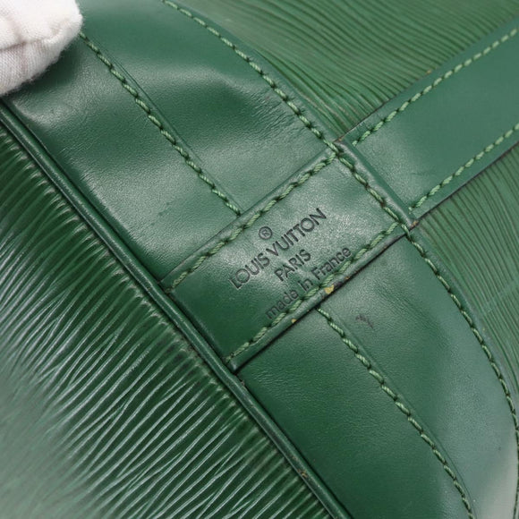 LOUIS VUITTON Epi Noe Shoulder Bag Green M44004 LV Auth 145661