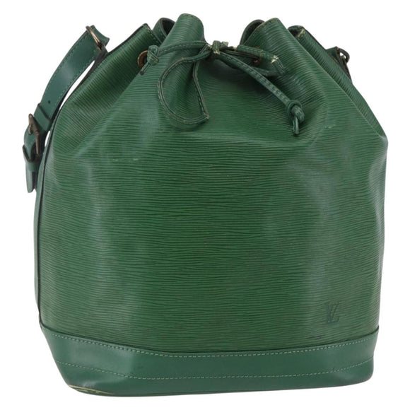 LOUIS VUITTON Epi Noe Shoulder Bag Green M44004 LV Auth 145661