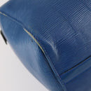 LOUIS VUITTON Epi Speedy 30 Hand Bag Toledo Blue M43005 LV Auth 145662-14