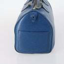 LOUIS VUITTON Epi Speedy 30 Hand Bag Toledo Blue M43005 LV Auth 145662-3