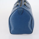 LOUIS VUITTON Epi Speedy 30 Hand Bag Toledo Blue M43005 LV Auth 145662-4