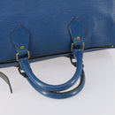 LOUIS VUITTON Epi Speedy 30 Hand Bag Toledo Blue M43005 LV Auth 145662-7