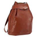 LOUIS VUITTON Epi Sac Depaule GM Shoulder Bag Brown M80193 LV Auth 145664-1