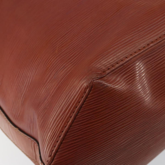 LOUIS VUITTON Epi Sac Depaule GM Shoulder Bag Brown M80193 LV Auth 145664