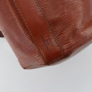 LOUIS VUITTON Epi Sac Depaule GM Shoulder Bag Brown M80193 LV Auth 145664-14