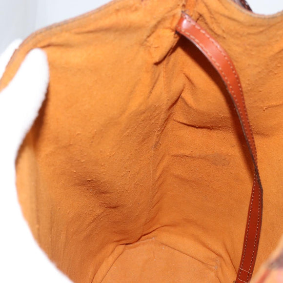 LOUIS VUITTON Epi Sac Depaule GM Shoulder Bag Brown M80193 LV Auth 145664