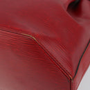 LOUIS VUITTON Epi Sac Depaule GM Shoulder Bag Red M80197 LV Auth 145665-15