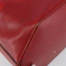 LOUIS VUITTON Epi Sac Depaule GM Shoulder Bag Red M80197 LV Auth 145665-16