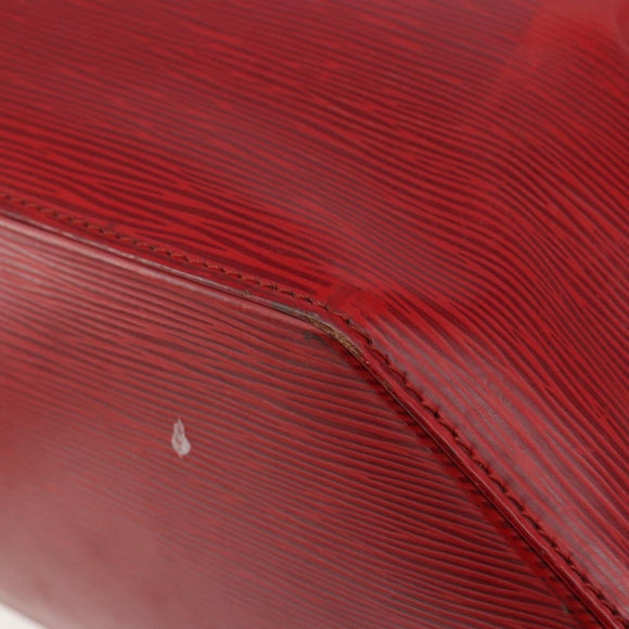 LOUIS VUITTON Epi Sac Depaule GM Shoulder Bag Red M80197 LV Auth 145665