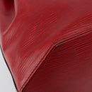 LOUIS VUITTON Epi Sac Depaule GM Shoulder Bag Red M80197 LV Auth 145665-17