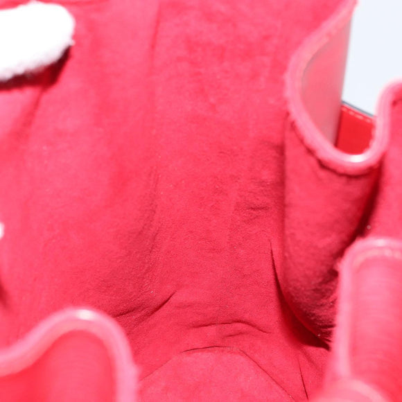 LOUIS VUITTON Epi Sac Depaule GM Shoulder Bag Red M80197 LV Auth 145665