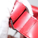 LOUIS VUITTON Epi Sac Depaule GM Shoulder Bag Red M80197 LV Auth 145665-12