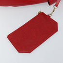 LOUIS VUITTON Epi Sac Depaule GM Shoulder Bag Red M80197 LV Auth 145665-22