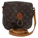 LOUIS VUITTON Monogram Saint Cloud MM Shoulder Bag M51243 LV Auth 145669-1