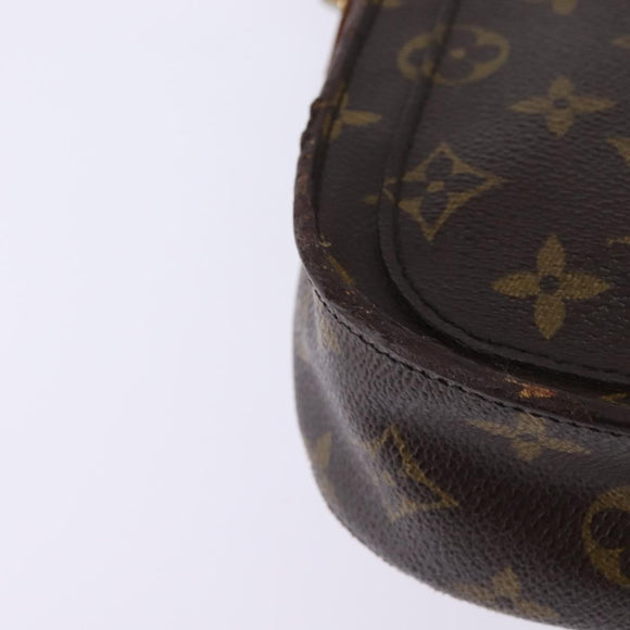 LOUIS VUITTON Monogram Saint Cloud MM Shoulder Bag M51243 LV Auth 145669