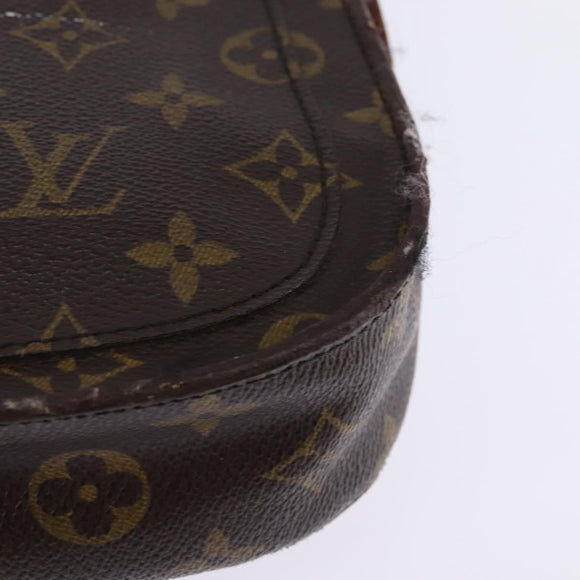 LOUIS VUITTON Monogram Saint Cloud MM Shoulder Bag M51243 LV Auth 145669