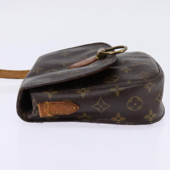 LOUIS VUITTON Monogram Saint Cloud MM Shoulder Bag M51243 LV Auth 145669