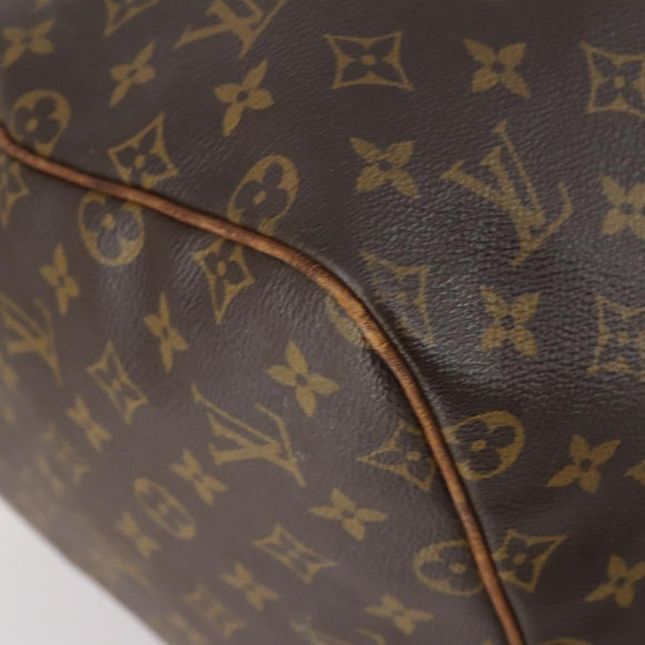 LOUIS VUITTON Monogram Keepall 55 Boston Bag M41424 LV Auth 145680