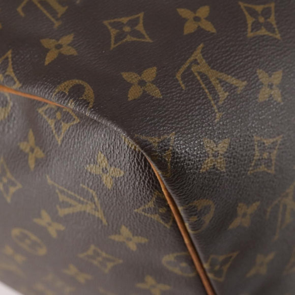 LOUIS VUITTON Monogram Keepall 55 Boston Bag M41424 LV Auth 145680
