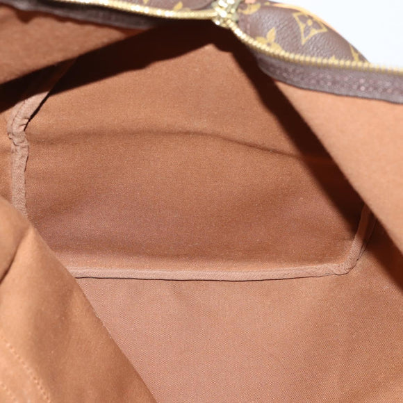 LOUIS VUITTON Monogram Keepall 55 Boston Bag M41424 LV Auth 145681