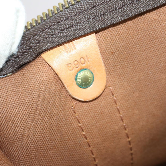 LOUIS VUITTON Monogram Keepall 55 Boston Bag M41424 LV Auth 145681