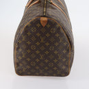 LOUIS VUITTON Monogram Keepall 55 Boston Bag M41424 LV Auth 145681-3