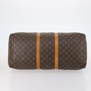 LOUIS VUITTON Monogram Keepall 55 Boston Bag M41424 LV Auth 145681-5