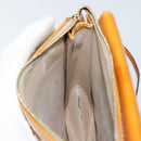 LOUIS VUITTON Monogram Vernis Motto Accessory Pouch Beige M91136 LV Auth 145682-19