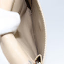 LOUIS VUITTON Monogram Vernis Motto Accessory Pouch Beige M91136 LV Auth 145682-22